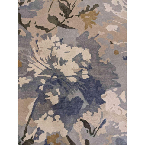 233 x 168 cm Handcuffed Grey Modern Grey Rug - Rugmaster