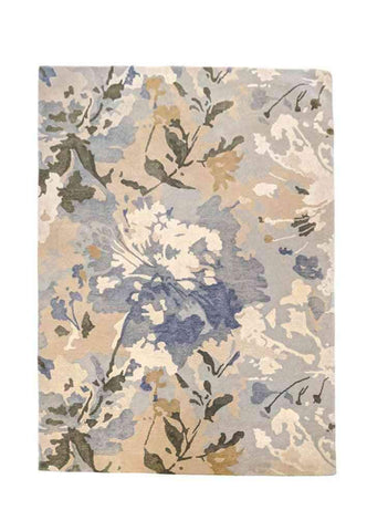 233 x 168 cm Handcuffed Grey Modern Grey Rug - Rugmaster