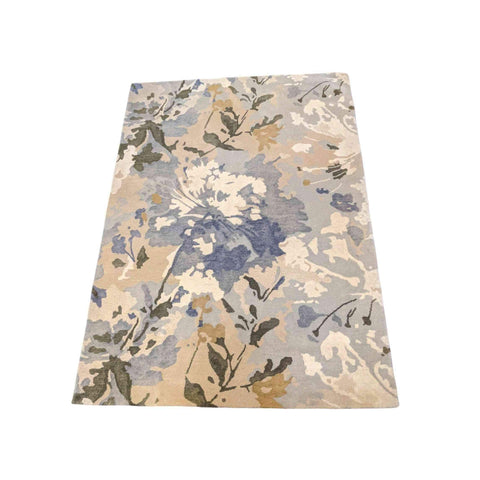 233 x 168 cm Handcuffed Grey Modern Grey Rug - Rugmaster