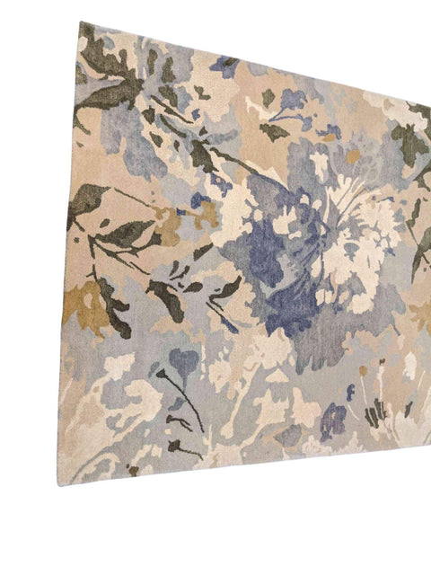 233 x 168 cm Handcuffed Grey Modern Grey Rug - Rugmaster