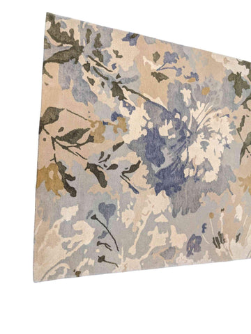 233 x 168 cm Handcuffed Grey Modern Grey Rug - Rugmaster