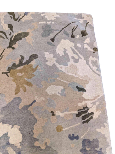 233 x 168 cm Handcuffed Grey Modern Grey Rug - Rugmaster