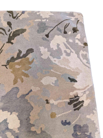 233 x 168 cm Handcuffed Grey Grey Rug - Rugoutlet