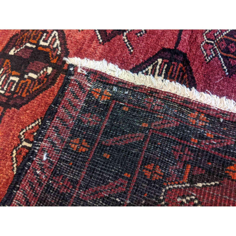 235 x 114 cm Persian Baluch Traditional Red Rug - Rugmaster