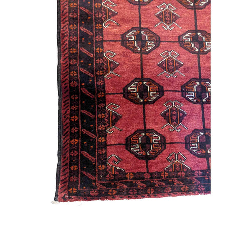 235 x 114 cm Persian Baluch Traditional Red Rug - Rugmaster