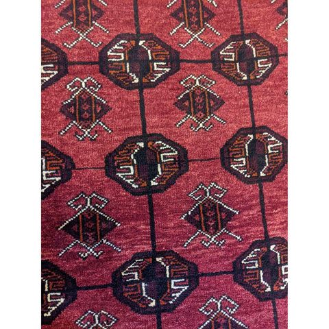 235 x 114 cm Persian Baluch Traditional Red Rug - Rugmaster