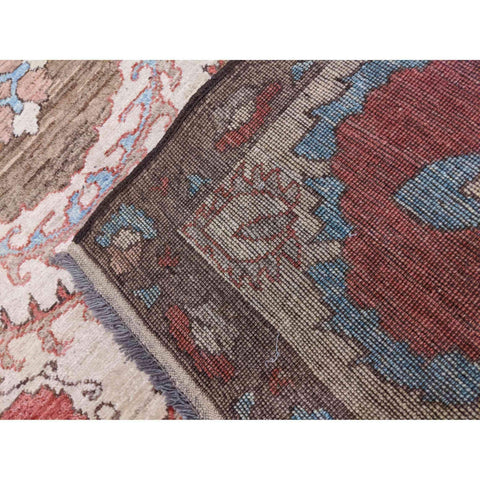 236 x 175 cm dye Kazak Modern Beige Rug - Rugmaster