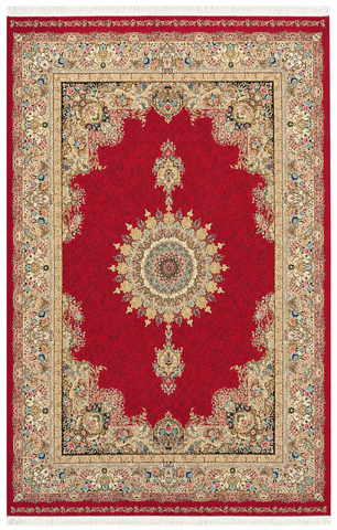 Persian Qum Handmade Silk Rug - 100 cm x 150 cm