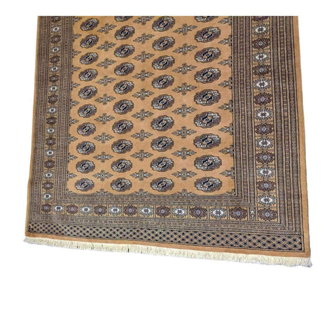 237 x 176 cm Pakistan Bukhara Traditional Brown Rug - Rugmaster