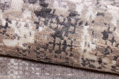 238x238 cm Indian Wool/Viscose Multicolor Rug-840177 - Rugmaster