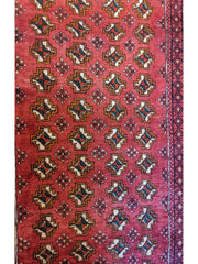 240 x 102 cm Persian Baluch Traditional Red Rug - Rugmaster