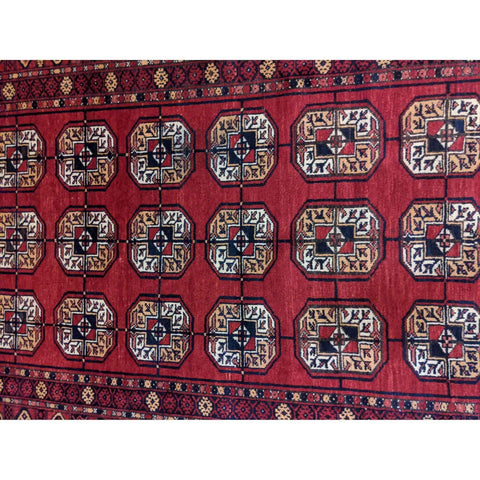 240 x 126 cm Traditional Handmade Traditional Red Rug - Rugoutlet