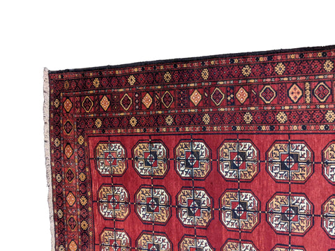 240 x 126 cm Traditional Handmade Traditional Red Rug - Rugoutlet