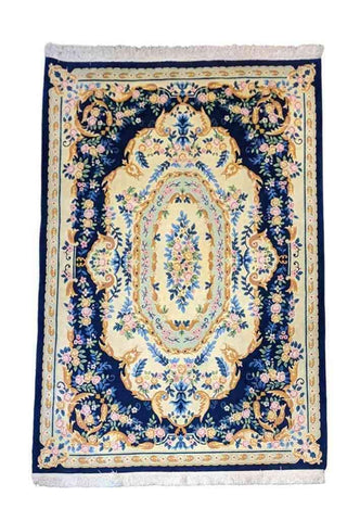 240 x 170 cm Chinese Traditional Yellow Rug - Rugoutlet
