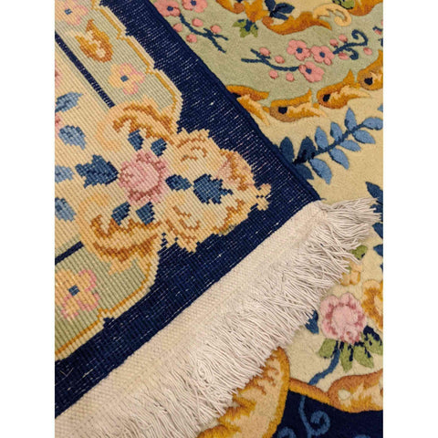 240 x 170 cm Chinese Traditional Yellow Rug - Rugoutlet