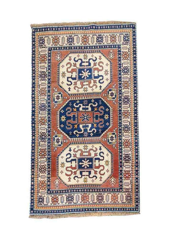 240 x 170 cm Kazak Orange Rug - Rugoutlet