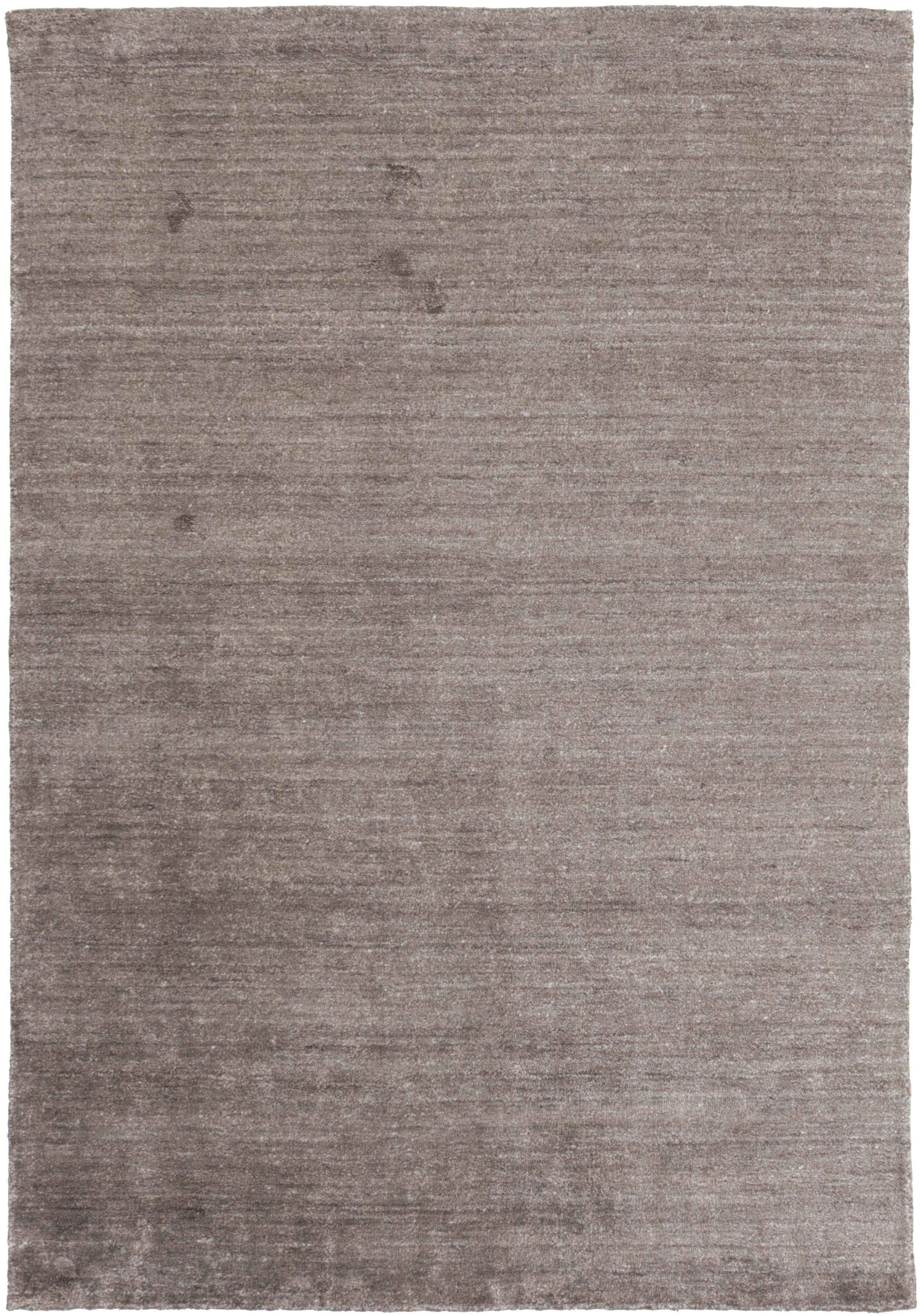 240x170 cm  Indian Viscose Brown Rug-Robusto, Dark Brown