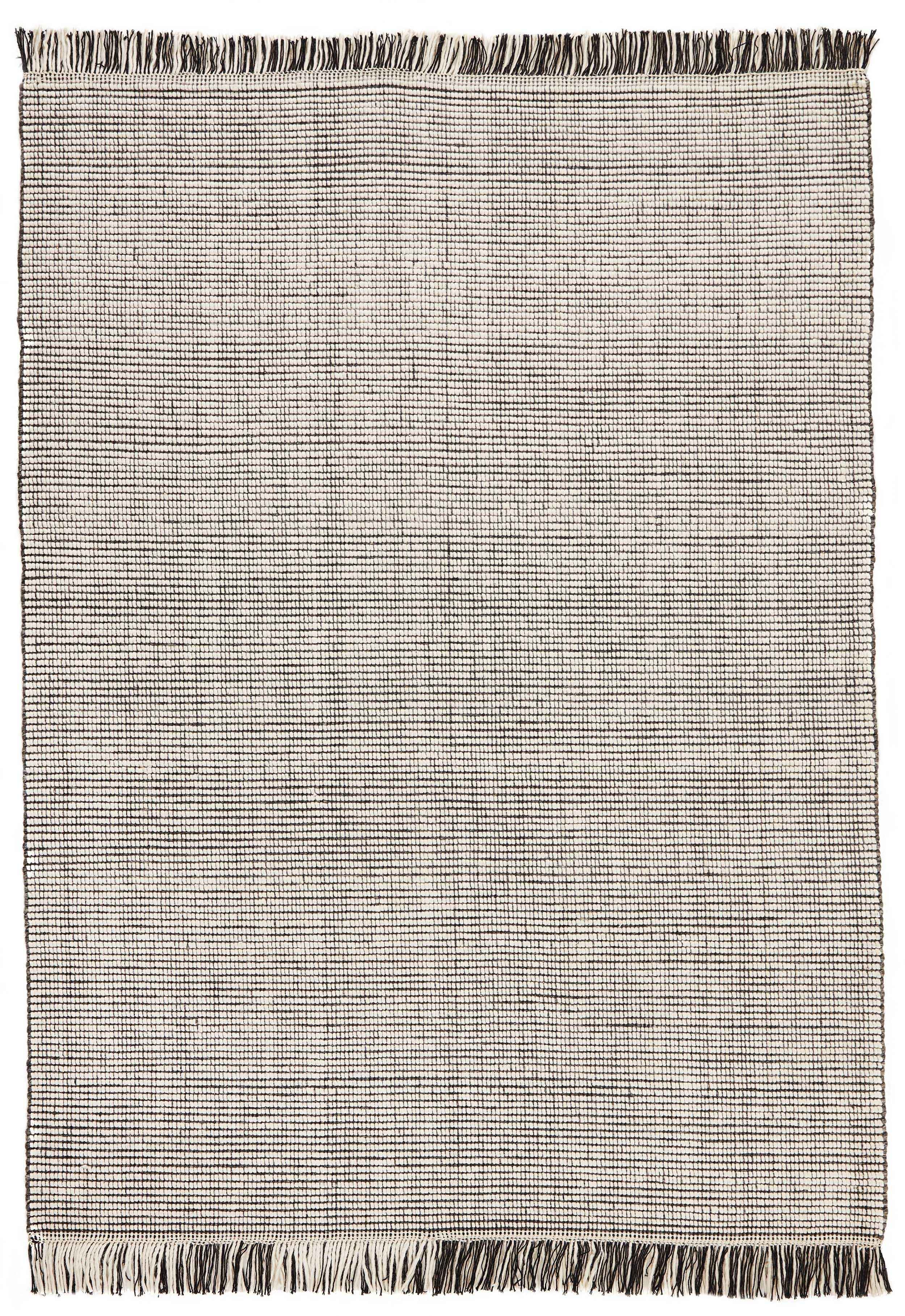 240x240 cm Indian Wool Multicolor Rug-Robusto, Dark Brown - Rugmaster