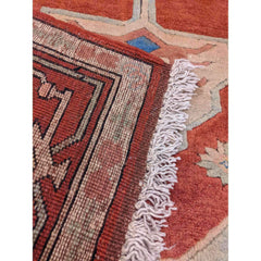 241 x 146 cm Karz Traditional Orange Large Rug - Rugmaster