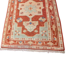 241 x 146 cm Karz Traditional Orange Large Rug - Rugoutlet