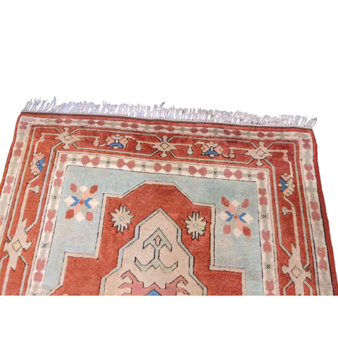 241 x 146 cm Karz Traditional Orange Large Rug - Rugoutlet