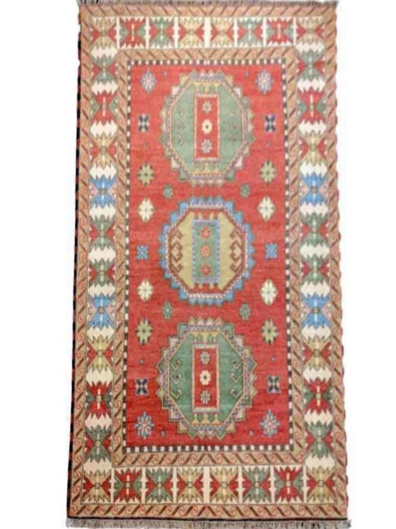 242 x 173 cm Kazak Pink Rug - Rugoutlet