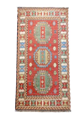 242 x 173 cm Kazak Pink Rug - Rugoutlet