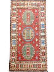 242 x 173 cm Kazak Pink Rug - Rugoutlet