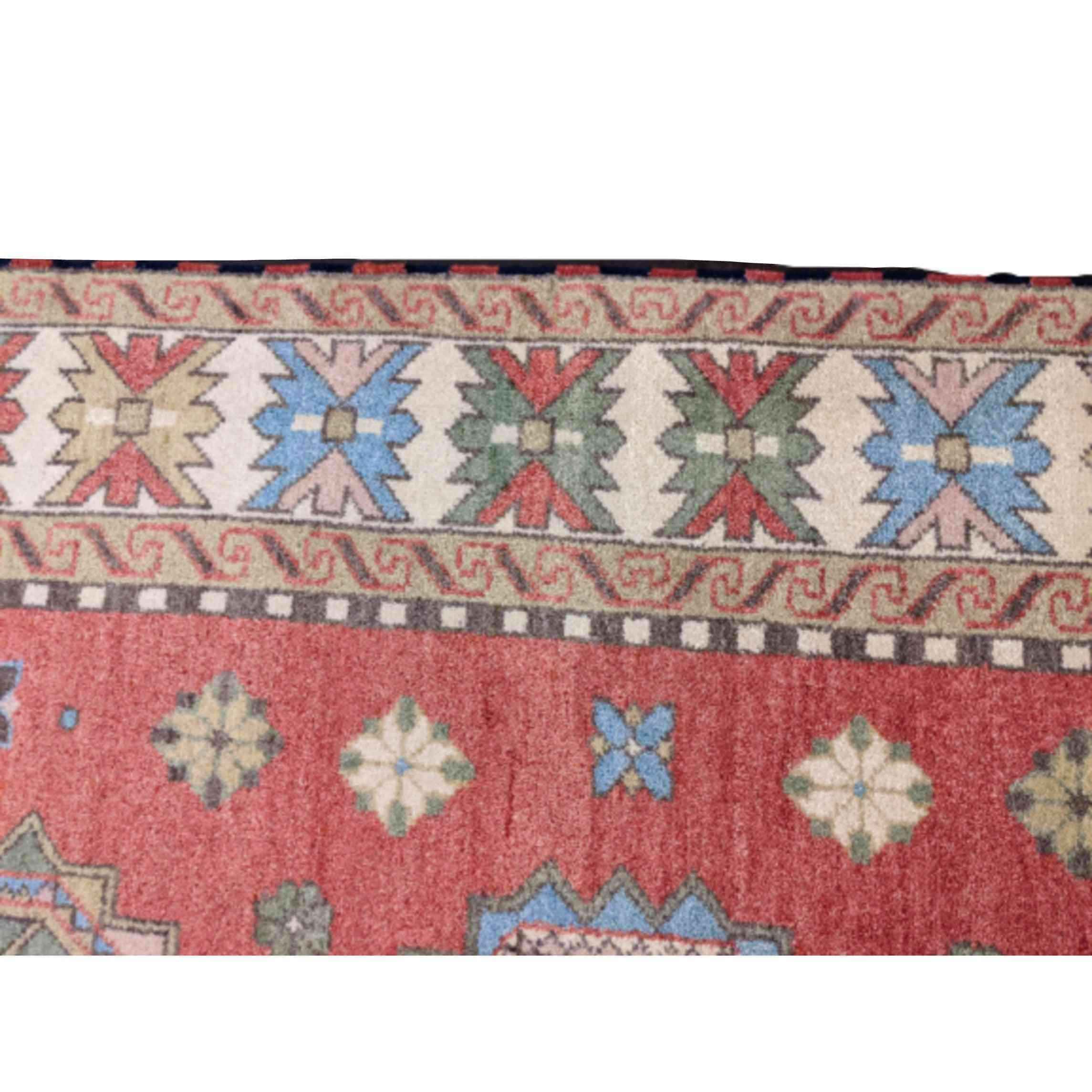 242 x 173 cm Kazak Pink Rug - Rugoutlet