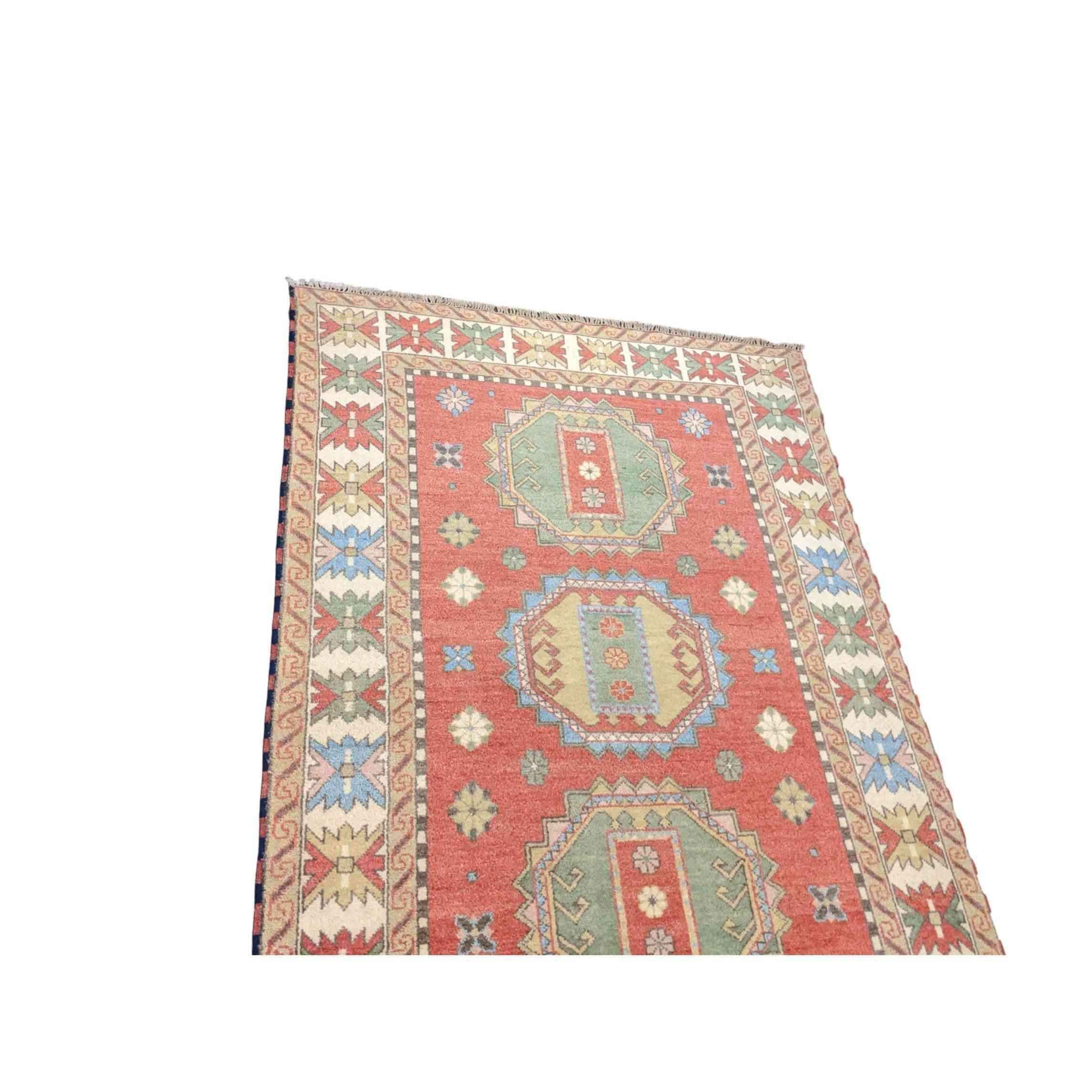 242 x 173 cm Kazak Pink Rug - Rugoutlet