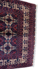 244 x 164 cm Afghan khan Tribal Red Rug - Rugmaster