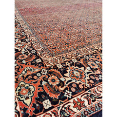 244 x 256 cm Persian Bijar Traditional Red Rug - Rugmaster