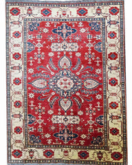 245 x 180 cm Kazak Red Rug - Rugoutlet