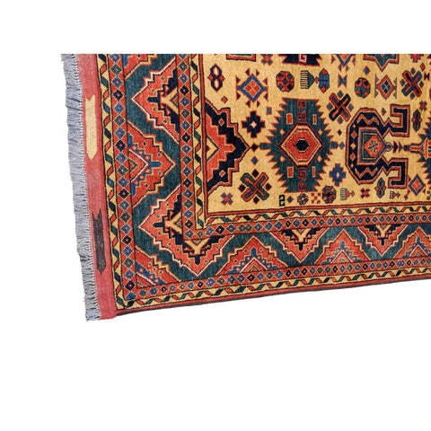 245 x 185 cm Kazak Modern Red Rug - Rugmaster