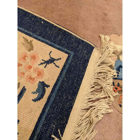 246 x 154 cm Chinese Traditional Red Rug - Rugoutlet