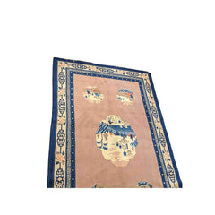 246 x 154 cm Chinese Traditional Red Rug - Rugmaster