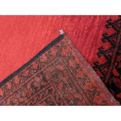 246 x 160 cm Afghan Tribal Red Rug - Rugoutlet