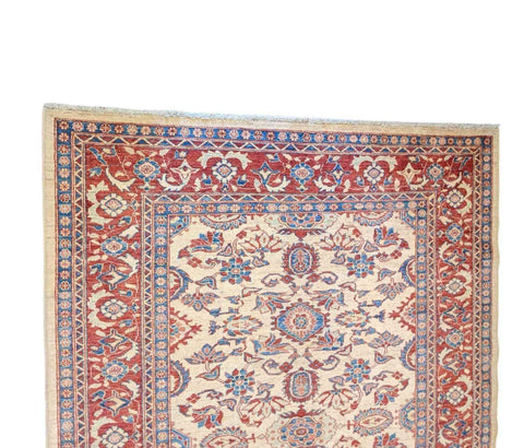 246 x 183 cm Kazak Red Rug - Rugoutlet