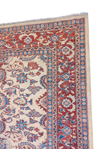 246 x 183 cm Kazak Red Rug - Rugoutlet