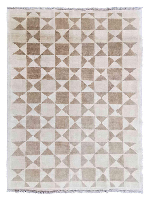 247 x 157 cm Contemporary Brown Rug - Rugoutlet