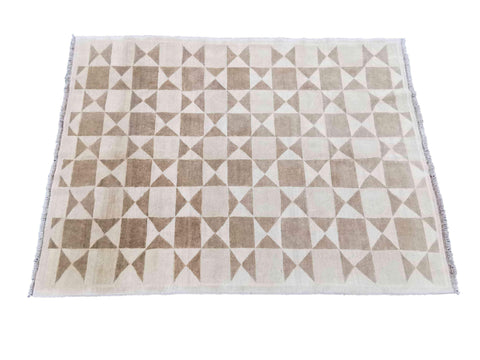 247 x 157 cm Contemporary Brown Rug - Rugoutlet
