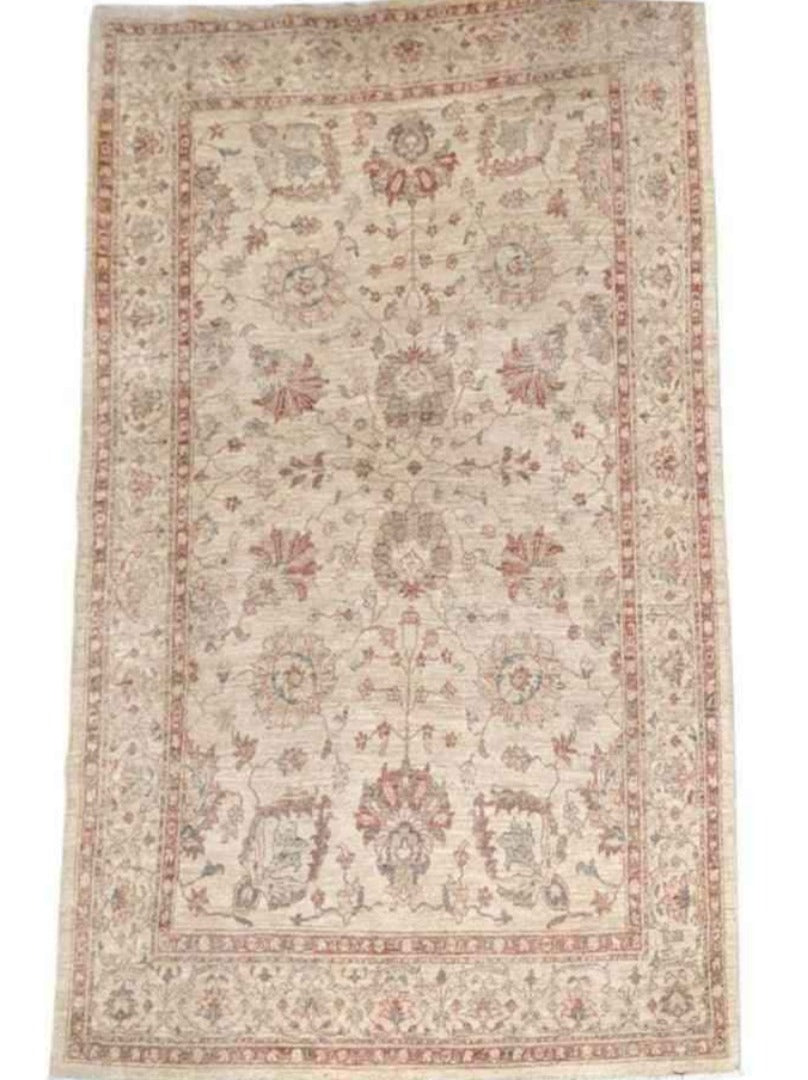 247 x 174 cm Ziegler Antique Beige Rug - Rugmaster