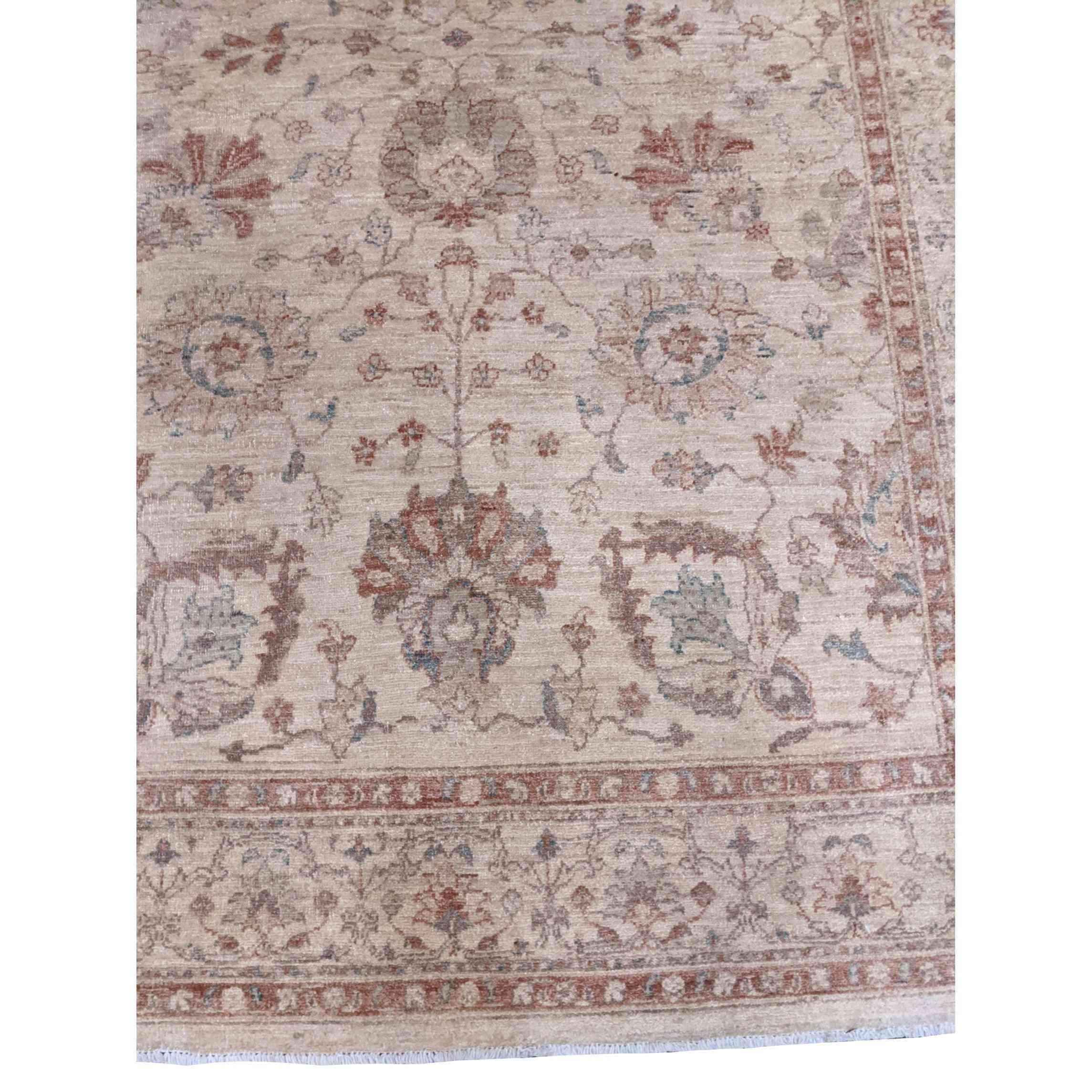 247 x 174 cm Ziegler Antique Beige Rug - Rugmaster