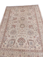 247 x 174 cm Ziegler Antique Beige Rug - Rugmaster