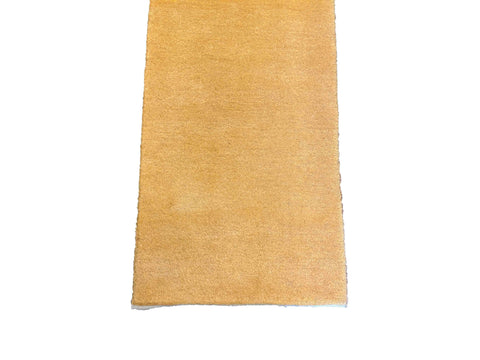 247 x 62 cm Persian Gabbeh Tribal Yellow Rug - Rugoutlet