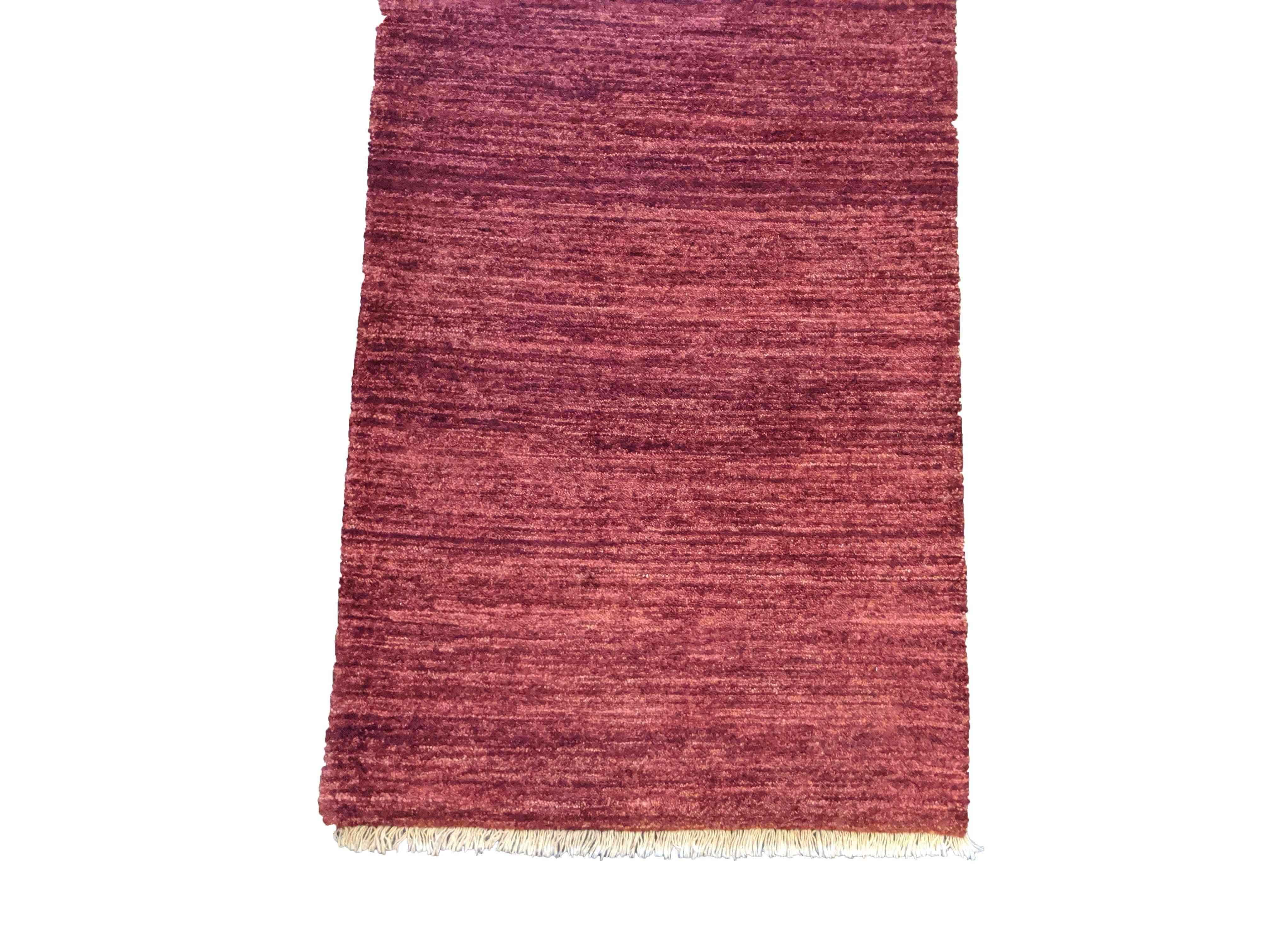 247 x 70 cm fine Nomadic Persian Gabbeh Tribal Red Rug - Rugoutlet