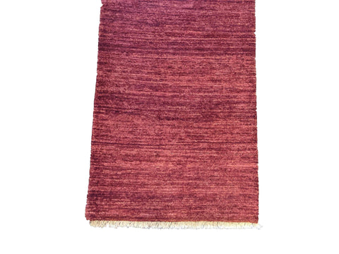 247 x 70 cm fine Nomadic Persian Gabbeh Tribal Red Rug - Rugoutlet