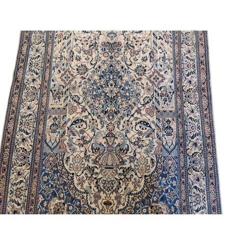250 x 143 cm Nain Traditional Yellow Large Rug - Rugoutlet