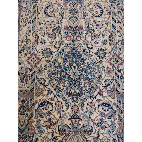 250 x 143 cm Nain Traditional Yellow Large Rug - Rugoutlet