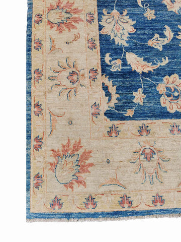 250 x 170 cm Ziegler Antique Blue Rug - Rugmaster